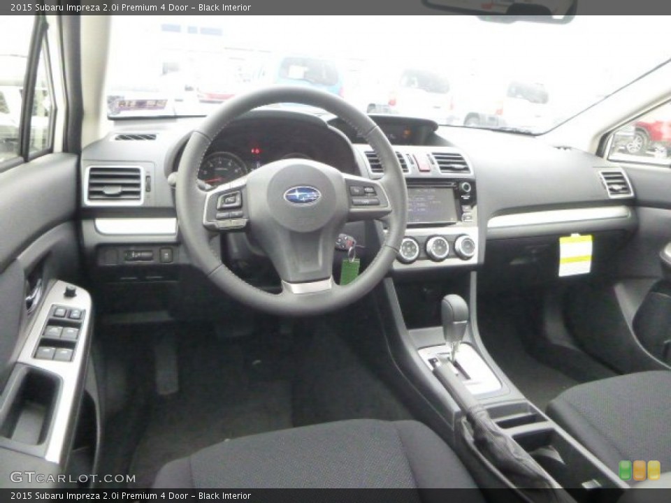 Black Interior Prime Interior for the 2015 Subaru Impreza 2.0i Premium 4 Door #101169441
