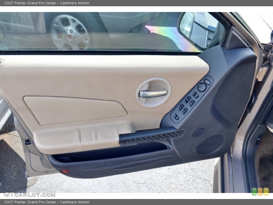 Cashmere Interior Door Panel for the 2007 Pontiac Grand Prix Sedan #101172558