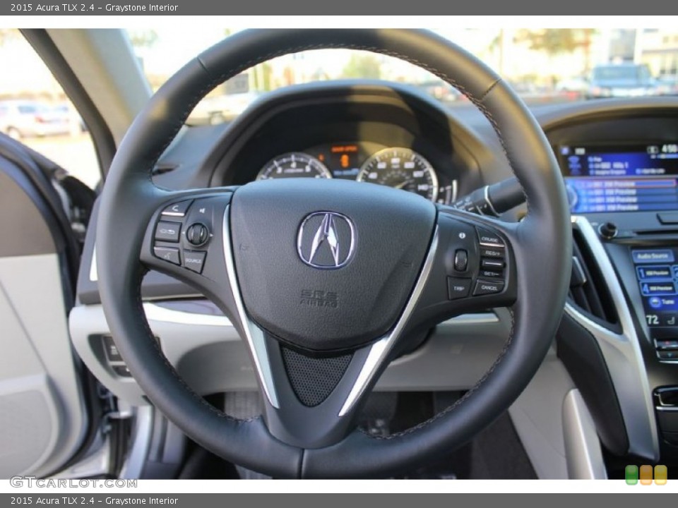 Graystone Interior Steering Wheel for the 2015 Acura TLX 2.4 #101177442
