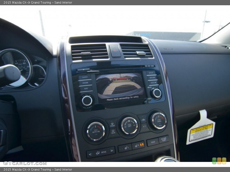 Sand Interior Controls for the 2015 Mazda CX-9 Grand Touring #101177859