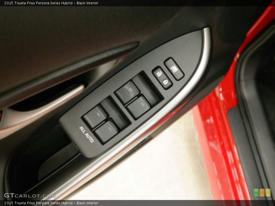 Black Interior Controls for the 2015 Toyota Prius Persona Series Hybrid #101183140