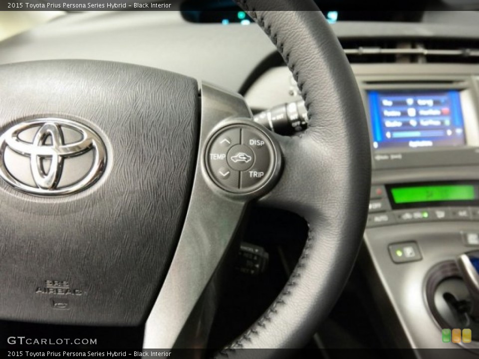 Black Interior Controls for the 2015 Toyota Prius Persona Series Hybrid #101183235
