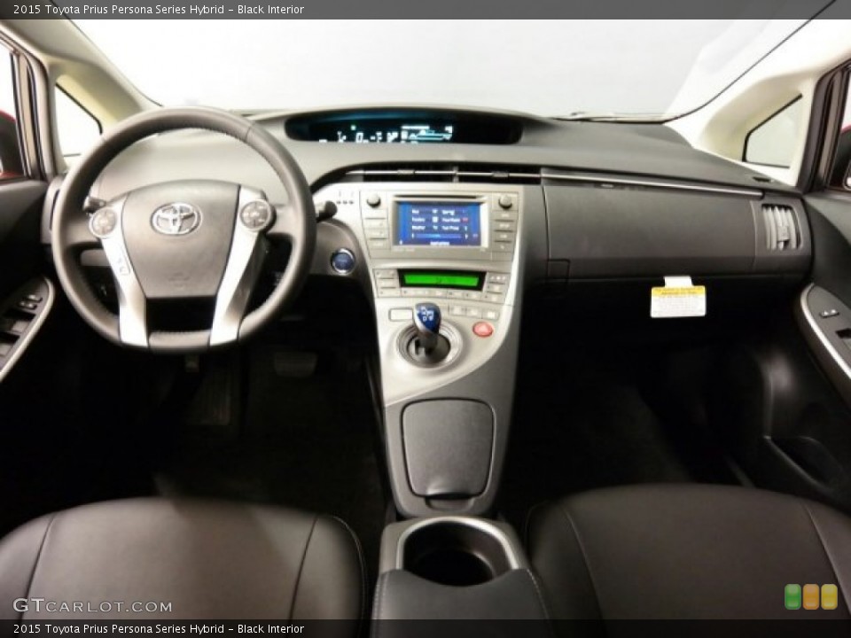 Black Interior Dashboard for the 2015 Toyota Prius Persona Series Hybrid #101183542