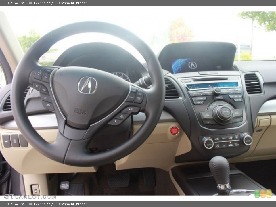Parchment Interior Steering Wheel for the 2015 Acura RDX Technology #101184322