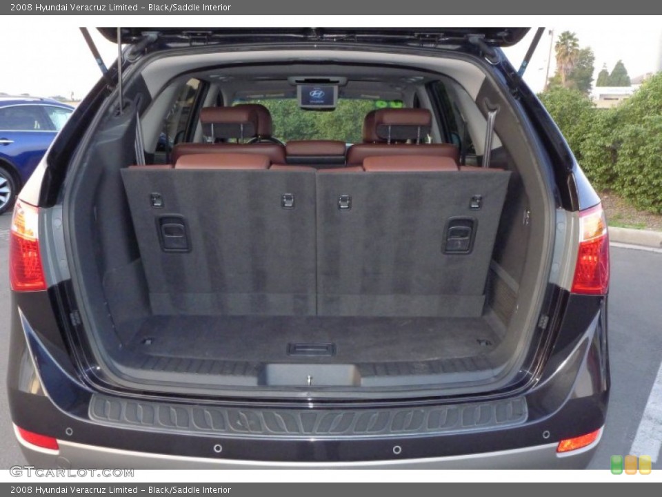Black/Saddle Interior Trunk for the 2008 Hyundai Veracruz Limited #101189150