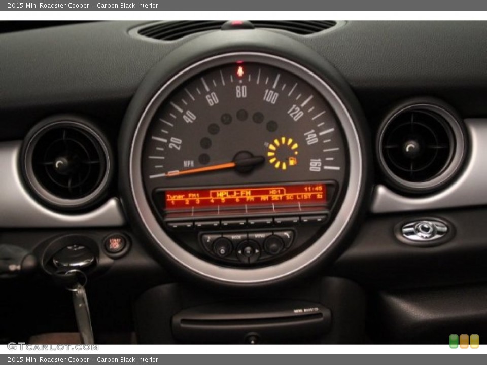 Carbon Black Interior Gauges for the 2015 Mini Roadster Cooper #101192027