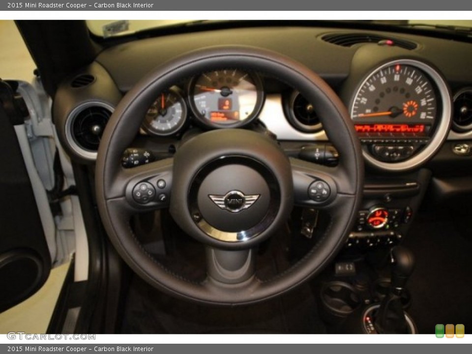 Carbon Black Interior Steering Wheel for the 2015 Mini Roadster Cooper #101192078