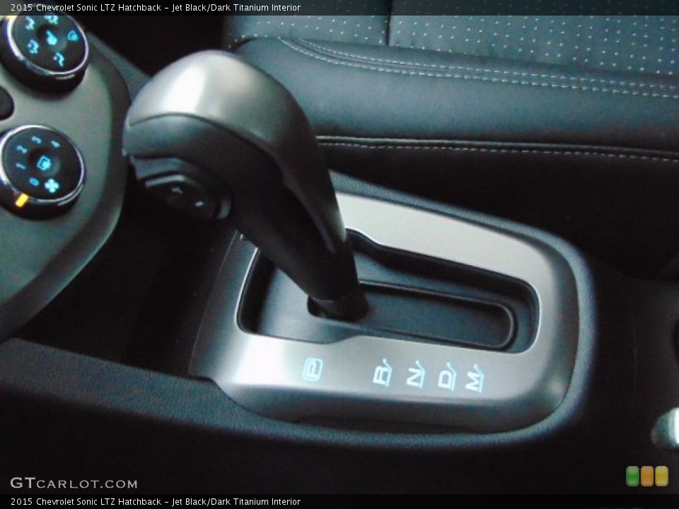 Jet Black/Dark Titanium Interior Transmission for the 2015 Chevrolet Sonic LTZ Hatchback #101194037
