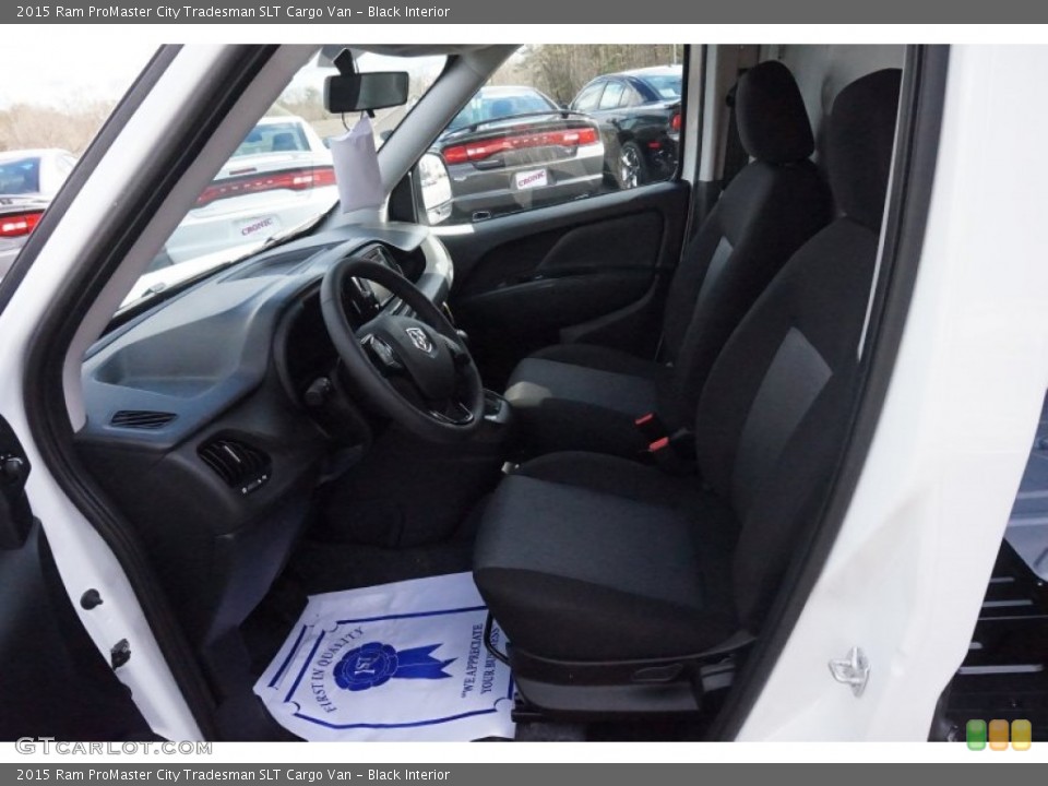 Black Interior Photo for the 2015 Ram ProMaster City Tradesman SLT Cargo Van #101194184