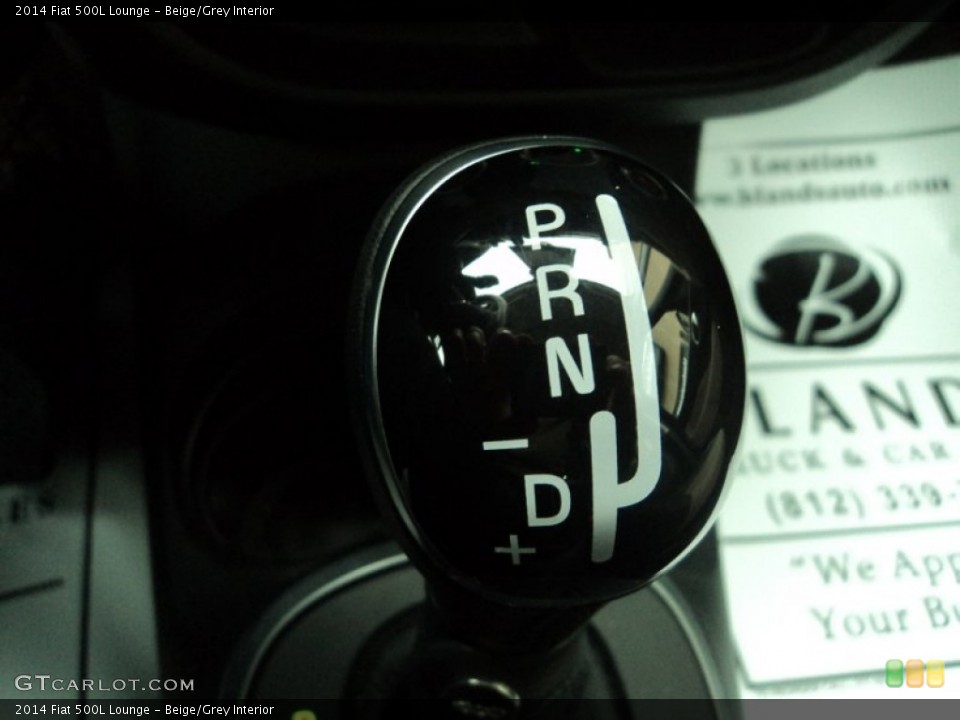 Beige/Grey Interior Transmission for the 2014 Fiat 500L Lounge #101198918