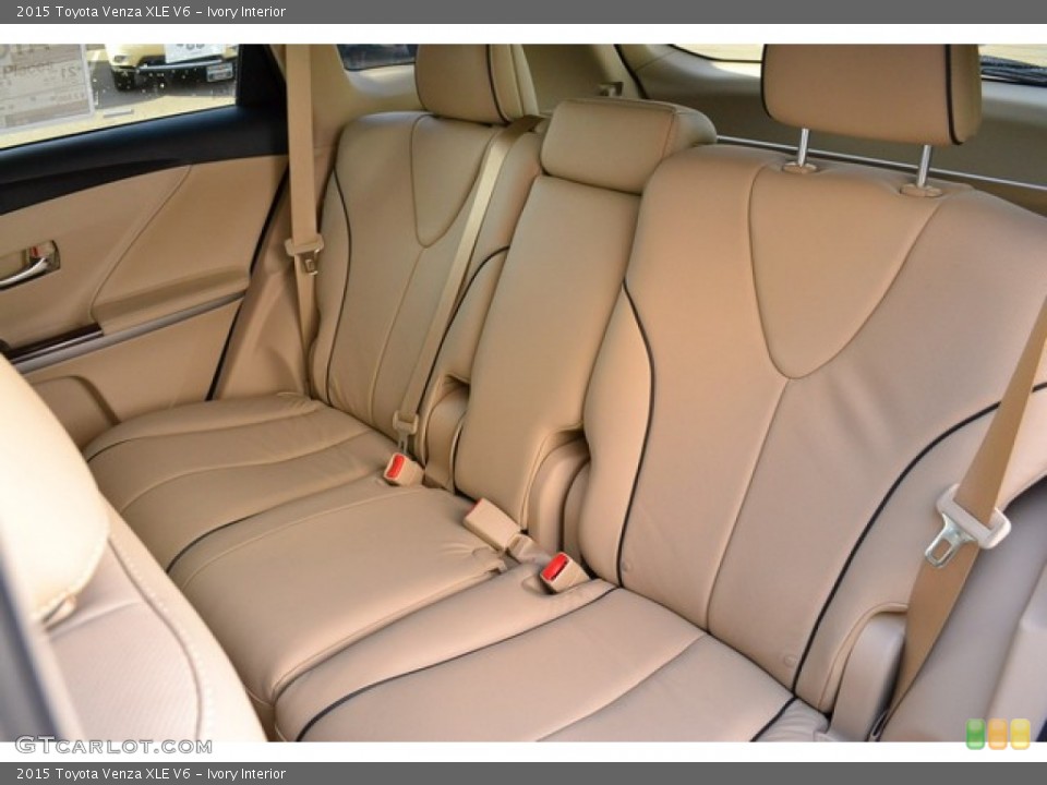Ivory Interior Rear Seat for the 2015 Toyota Venza XLE V6 #101199077