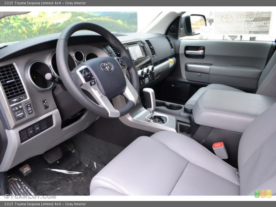 Gray Interior Prime Interior for the 2015 Toyota Sequoia Limited 4x4 #101199539