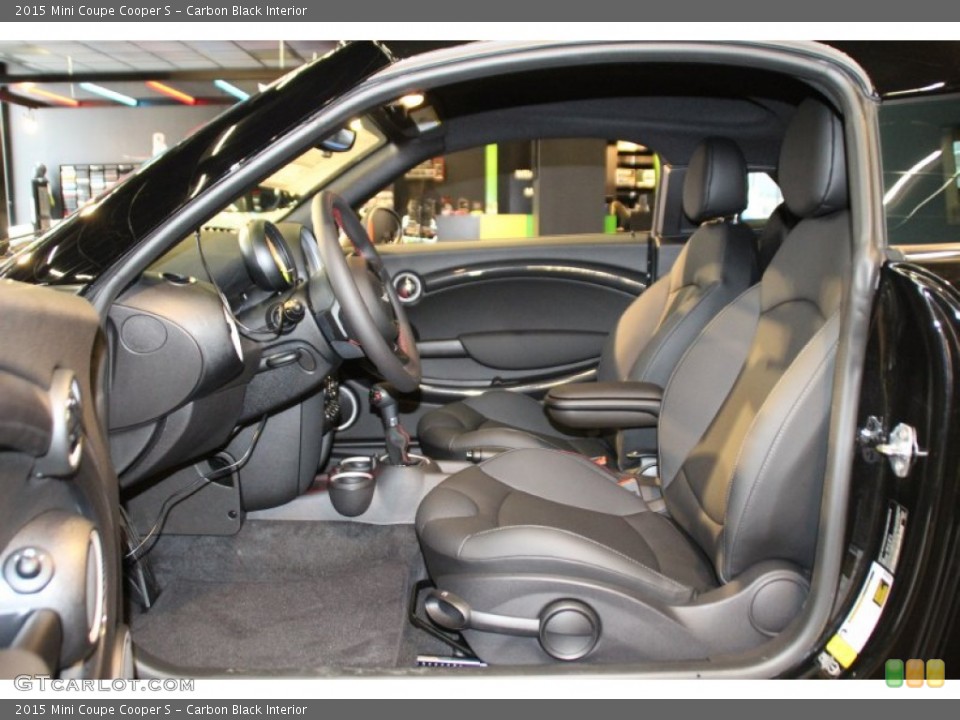 Carbon Black Interior Photo for the 2015 Mini Coupe Cooper S #101203027