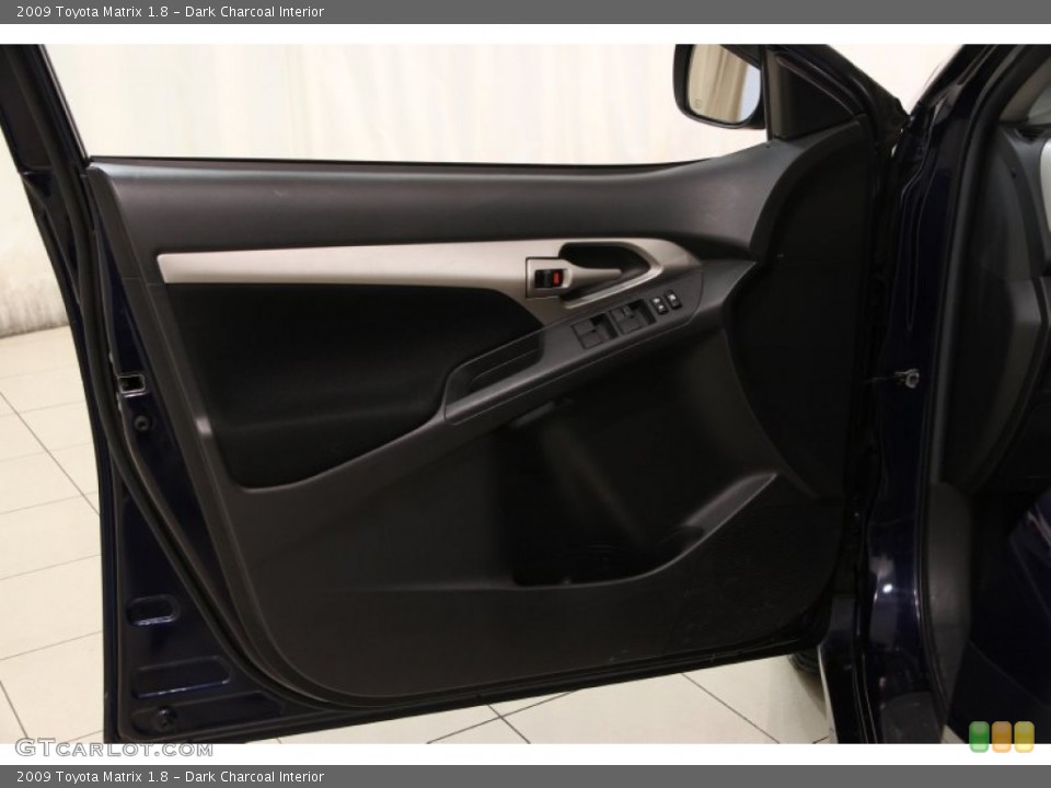 Dark Charcoal Interior Door Panel for the 2009 Toyota Matrix 1.8 #101203097