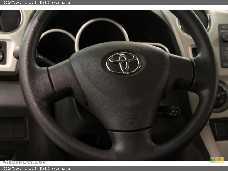 Dark Charcoal Interior Steering Wheel for the 2009 Toyota Matrix 1.8 #101203145