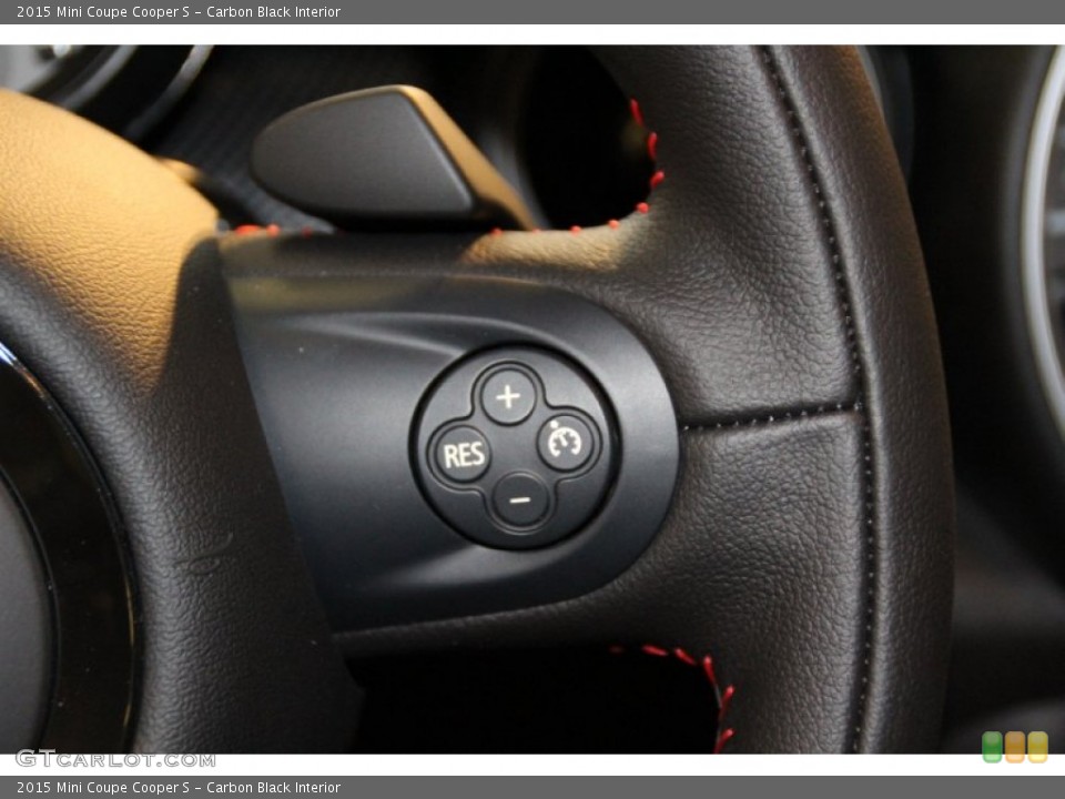 Carbon Black Interior Controls for the 2015 Mini Coupe Cooper S #101203214