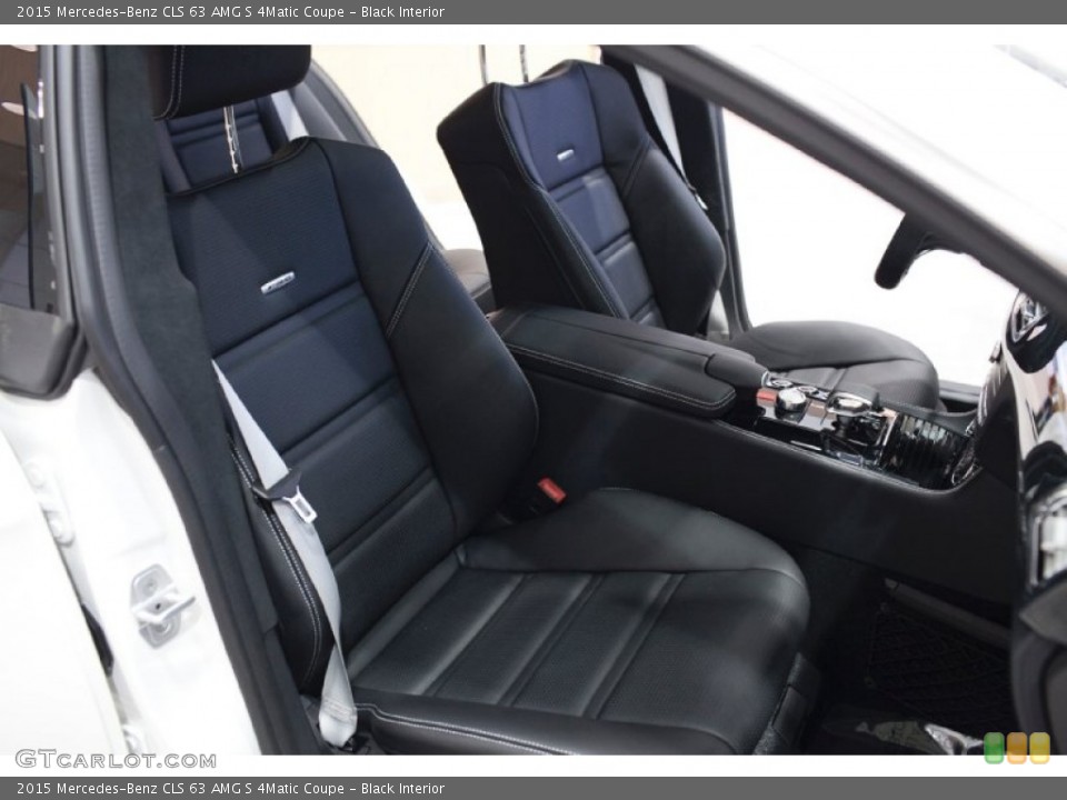 Black Interior Front Seat for the 2015 Mercedes-Benz CLS 63 AMG S 4Matic Coupe #101209151