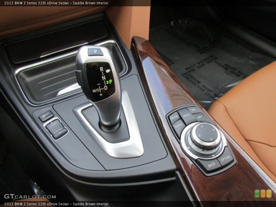 Saddle Brown Interior Transmission for the 2013 BMW 3 Series 328i xDrive Sedan #101217117