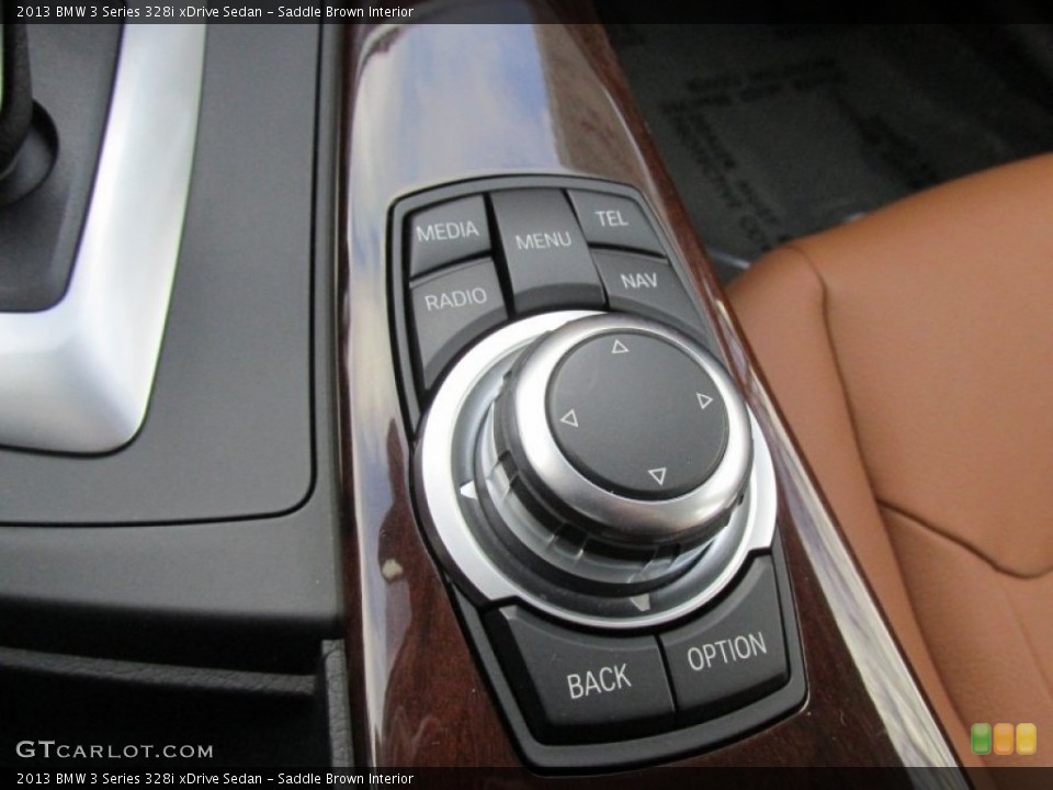 Saddle Brown Interior Controls for the 2013 BMW 3 Series 328i xDrive Sedan #101217168