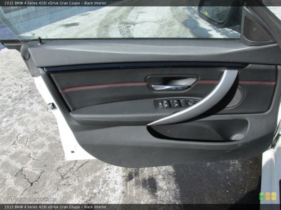 Black Interior Door Panel for the 2015 BMW 4 Series 428i xDrive Gran Coupe #101218554