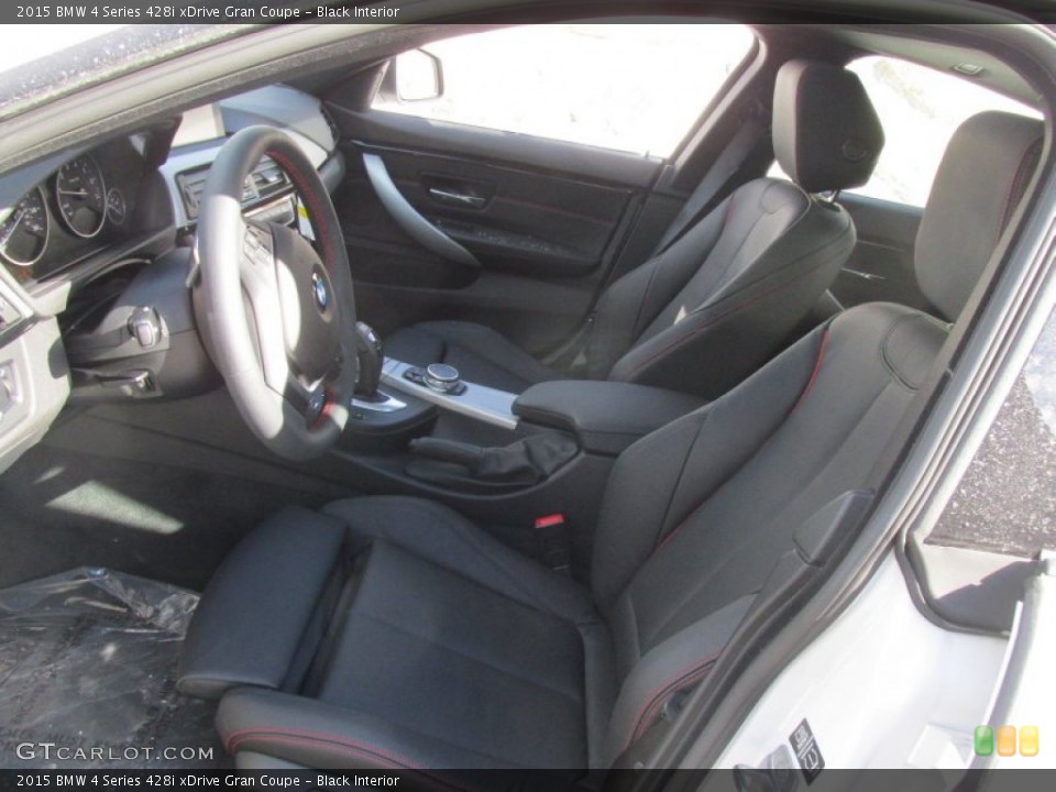 Black Interior Photo for the 2015 BMW 4 Series 428i xDrive Gran Coupe #101218602