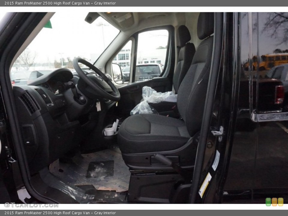 Gray Interior Photo for the 2015 Ram ProMaster 2500 High Roof Cargo Van #101220177
