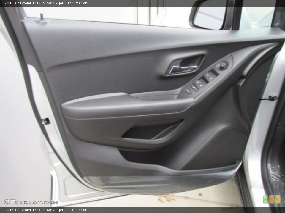Jet Black Interior Door Panel for the 2015 Chevrolet Trax LS AWD #101220513