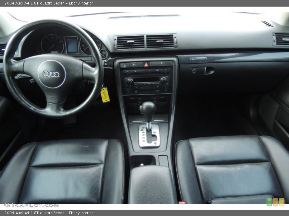 Ebony Interior Dashboard for the 2004 Audi A4 1.8T quattro Sedan #101221365