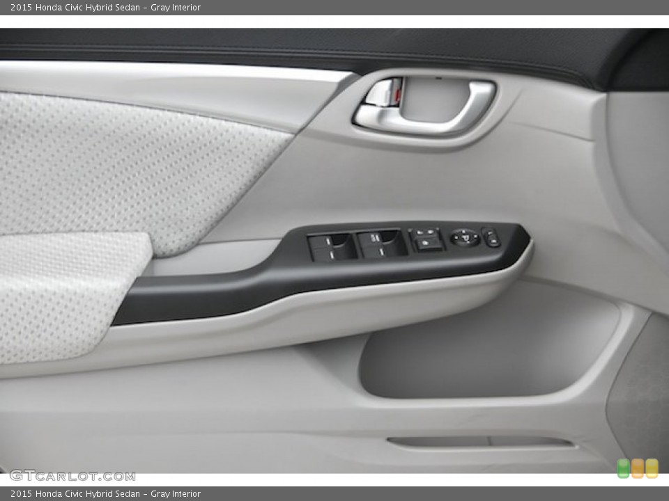Gray Interior Door Panel for the 2015 Honda Civic Hybrid Sedan #101221956