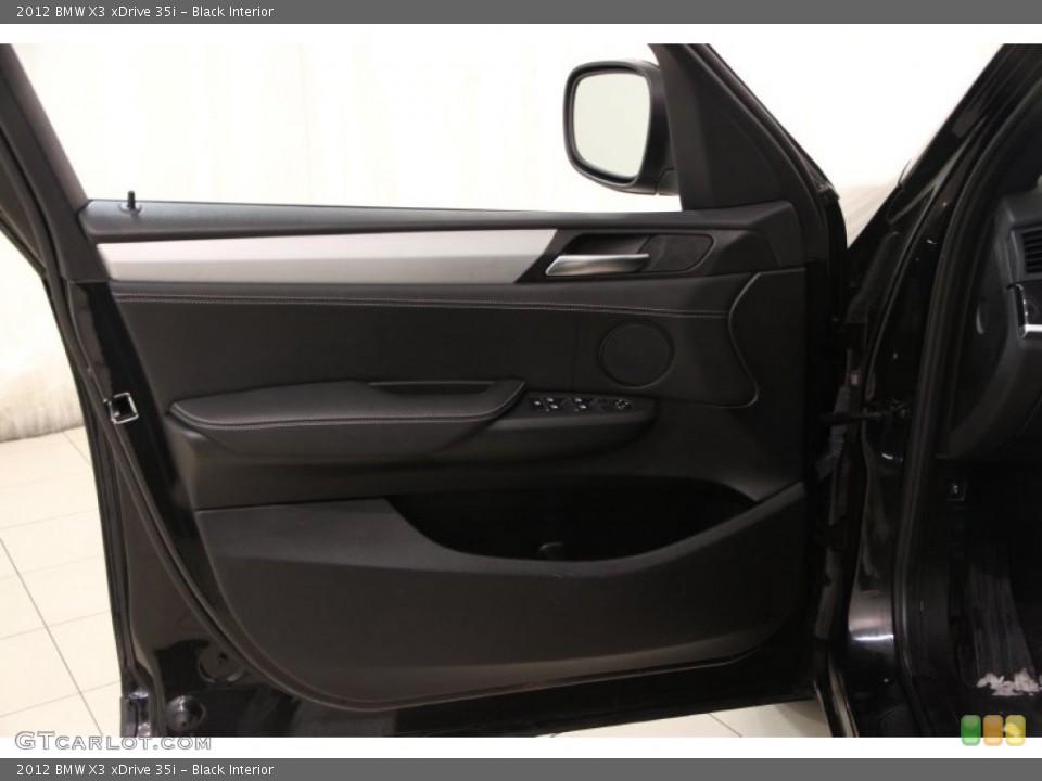 Black Interior Door Panel for the 2012 BMW X3 xDrive 35i #101225703