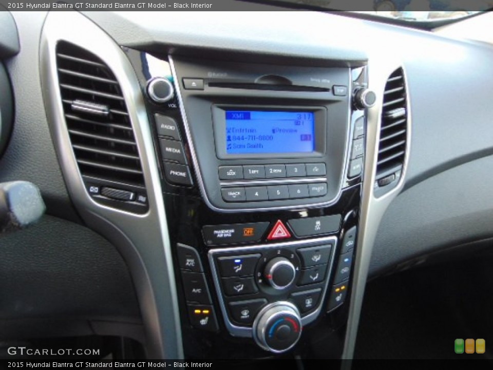Black Interior Controls for the 2015 Hyundai Elantra GT  #101227913