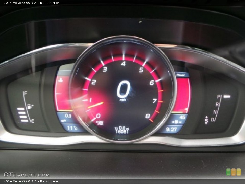 Black Interior Gauges for the 2014 Volvo XC60 3.2 #101229420