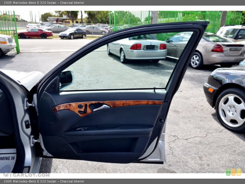 Charcoal Interior Door Panel for the 2005 Mercedes-Benz E 320 Sedan #101230251