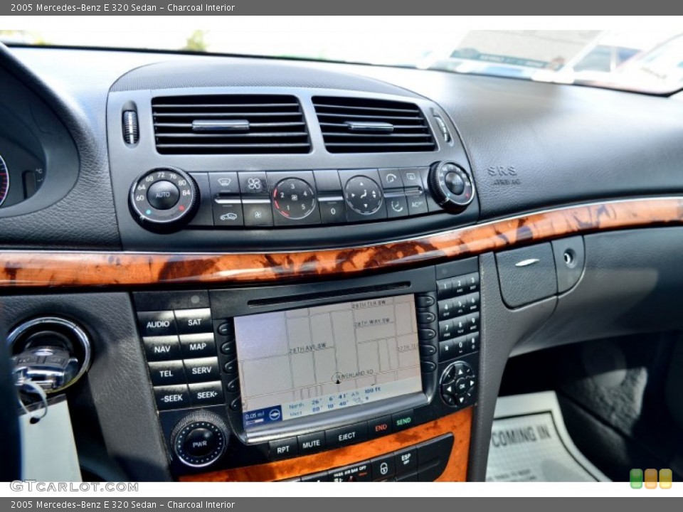 Charcoal Interior Controls for the 2005 Mercedes-Benz E 320 Sedan #101230680