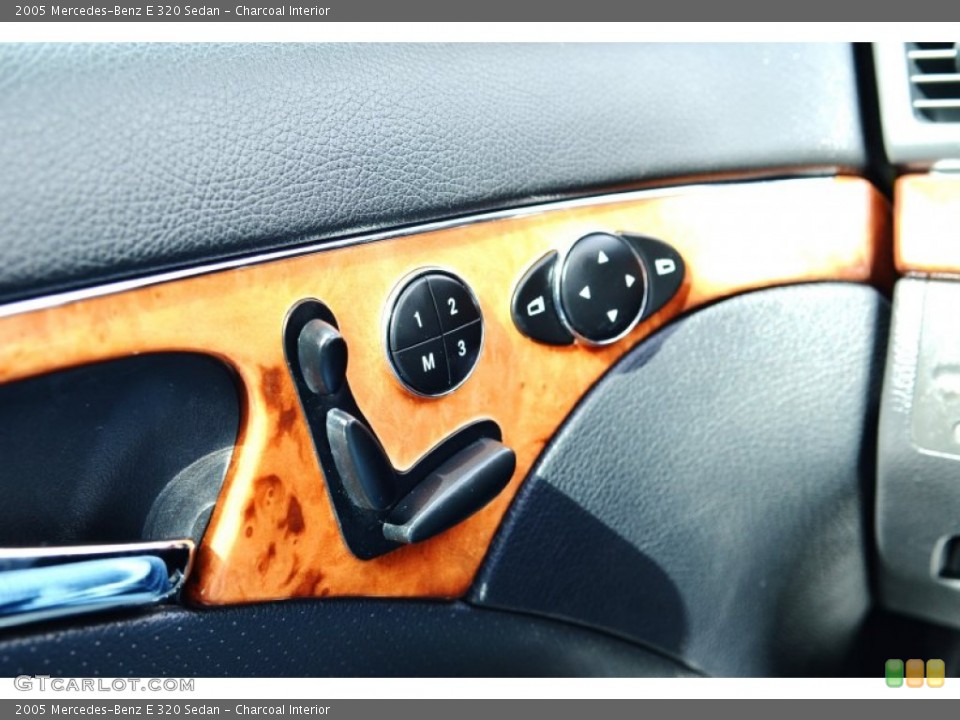 Charcoal Interior Controls for the 2005 Mercedes-Benz E 320 Sedan #101230752