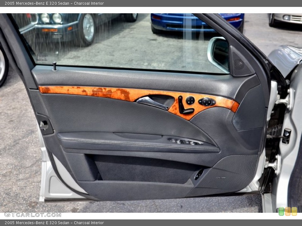 Charcoal Interior Door Panel for the 2005 Mercedes-Benz E 320 Sedan #101230803