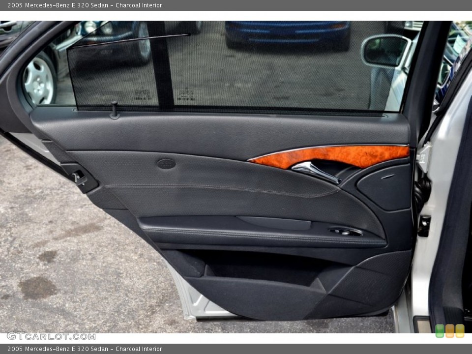 Charcoal Interior Door Panel for the 2005 Mercedes-Benz E 320 Sedan #101231043