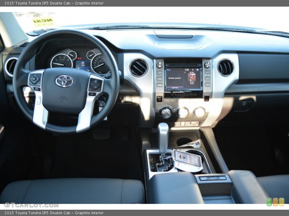 Graphite Interior Dashboard for the 2015 Toyota Tundra SR5 Double Cab #101232096