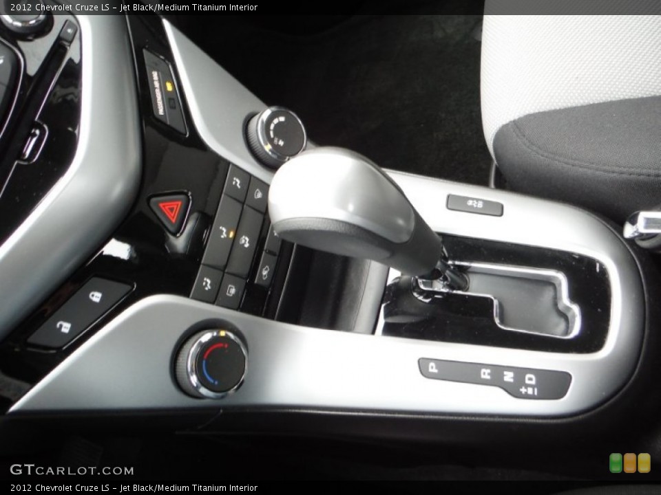 Jet Black/Medium Titanium Interior Transmission for the 2012 Chevrolet Cruze LS #101234568