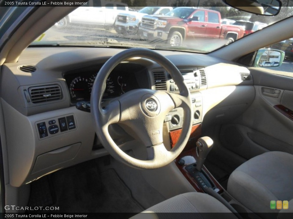 Pebble Beige Interior Photo for the 2005 Toyota Corolla LE #101236437