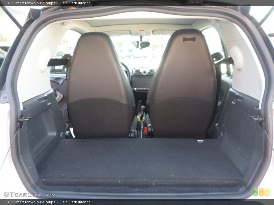 Plain Black Interior Trunk for the 2012 Smart fortwo pure coupe #101250931
