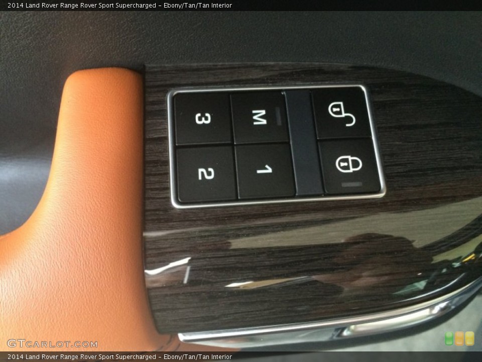 Ebony/Tan/Tan Interior Controls for the 2014 Land Rover Range Rover Sport Supercharged #101253003