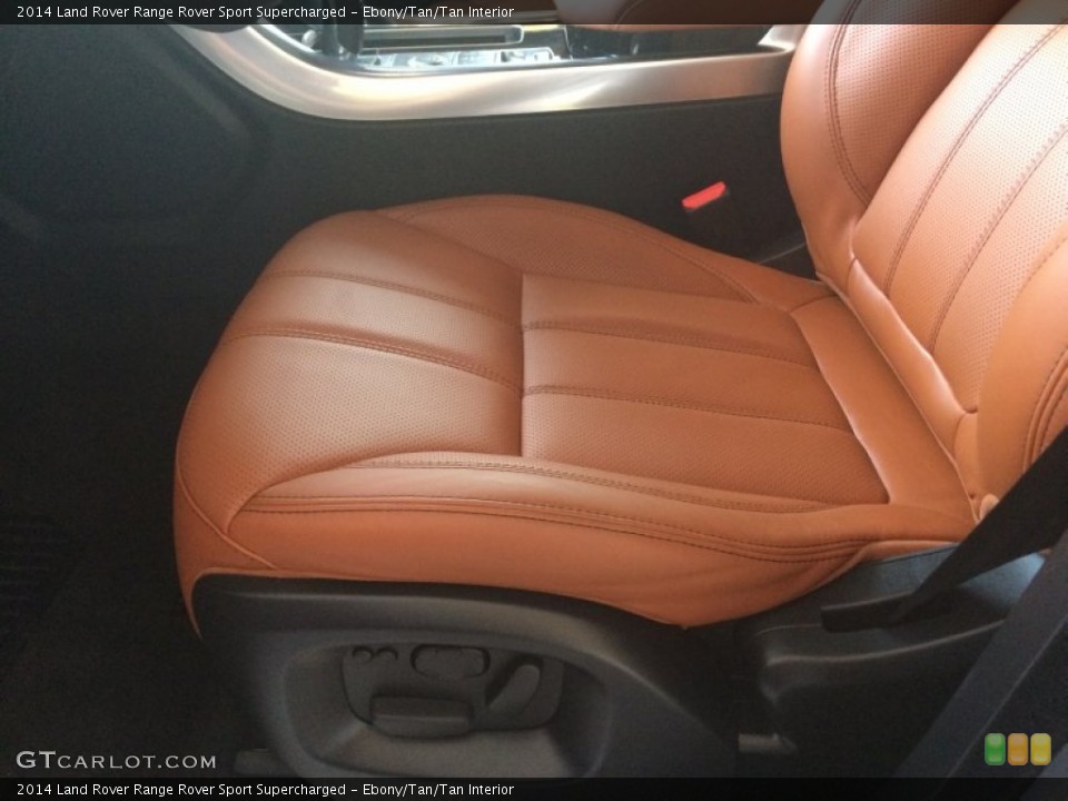Ebony/Tan/Tan Interior Front Seat for the 2014 Land Rover Range Rover Sport Supercharged #101253043