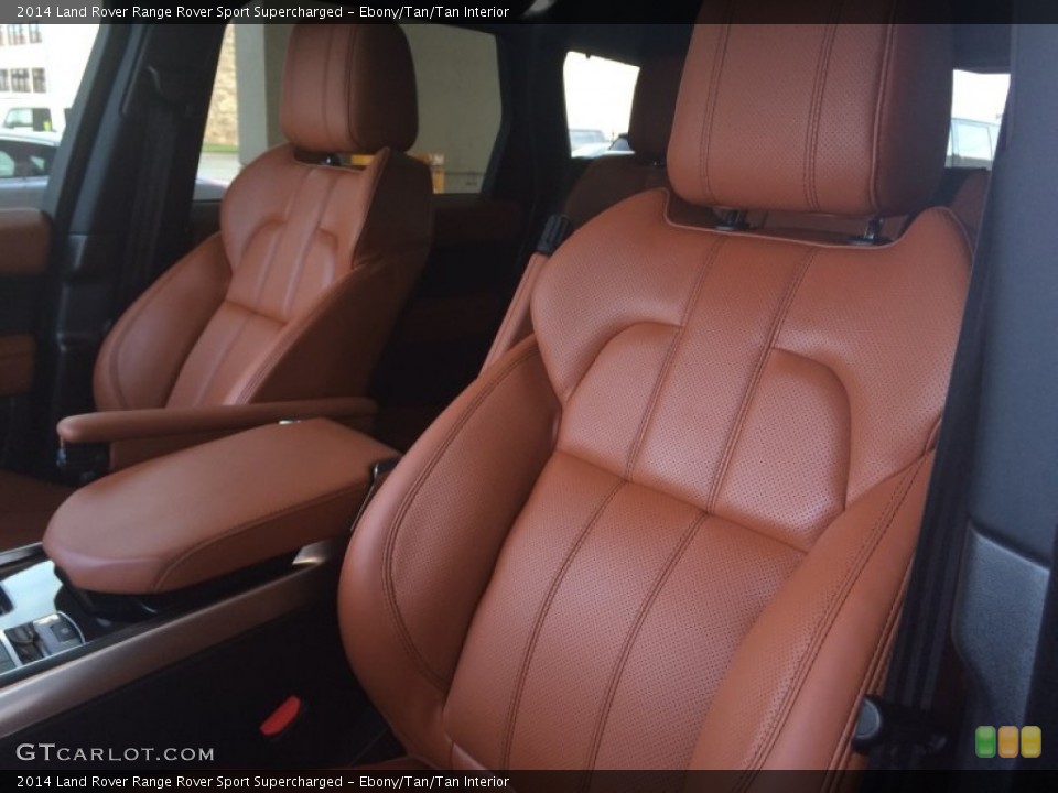 Ebony/Tan/Tan Interior Front Seat for the 2014 Land Rover Range Rover Sport Supercharged #101253061