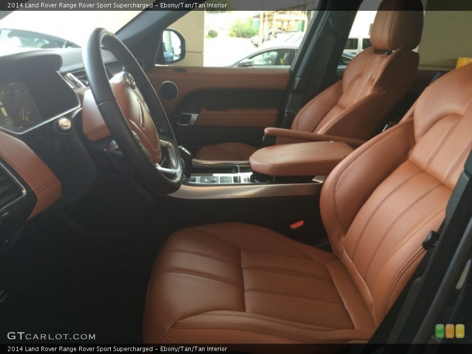 Ebony/Tan/Tan Interior Front Seat for the 2014 Land Rover Range Rover Sport Supercharged #101253082