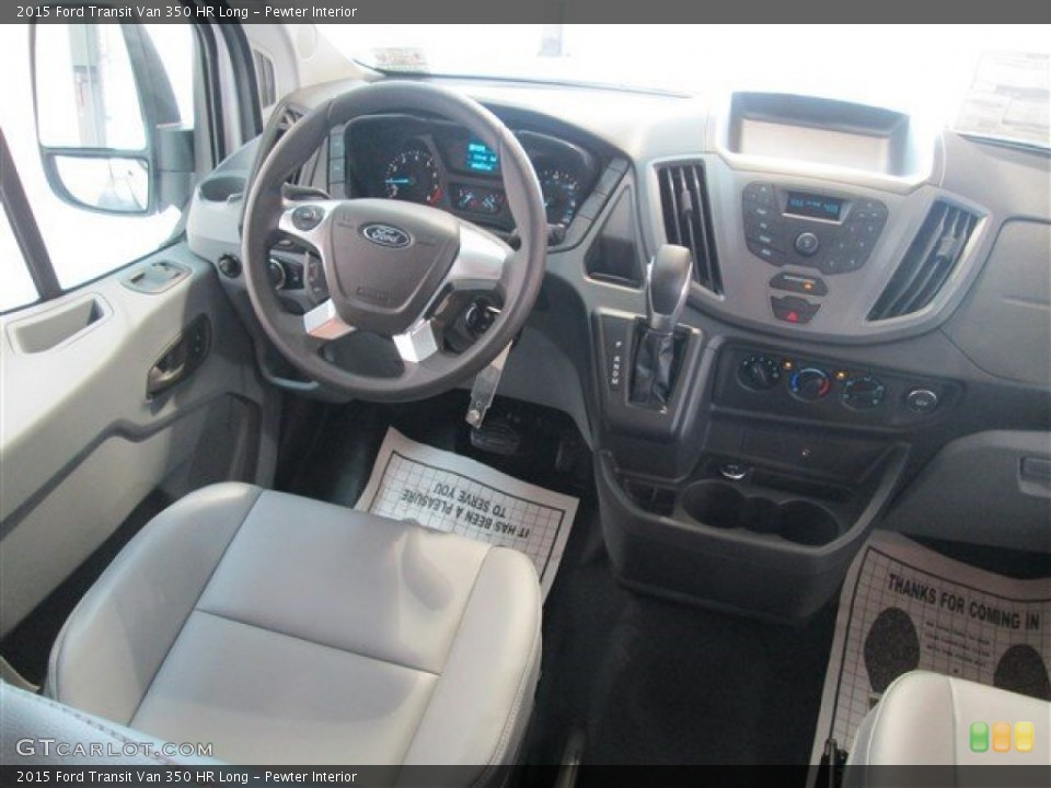 Pewter Interior Dashboard for the 2015 Ford Transit Van 350 HR Long #101258442