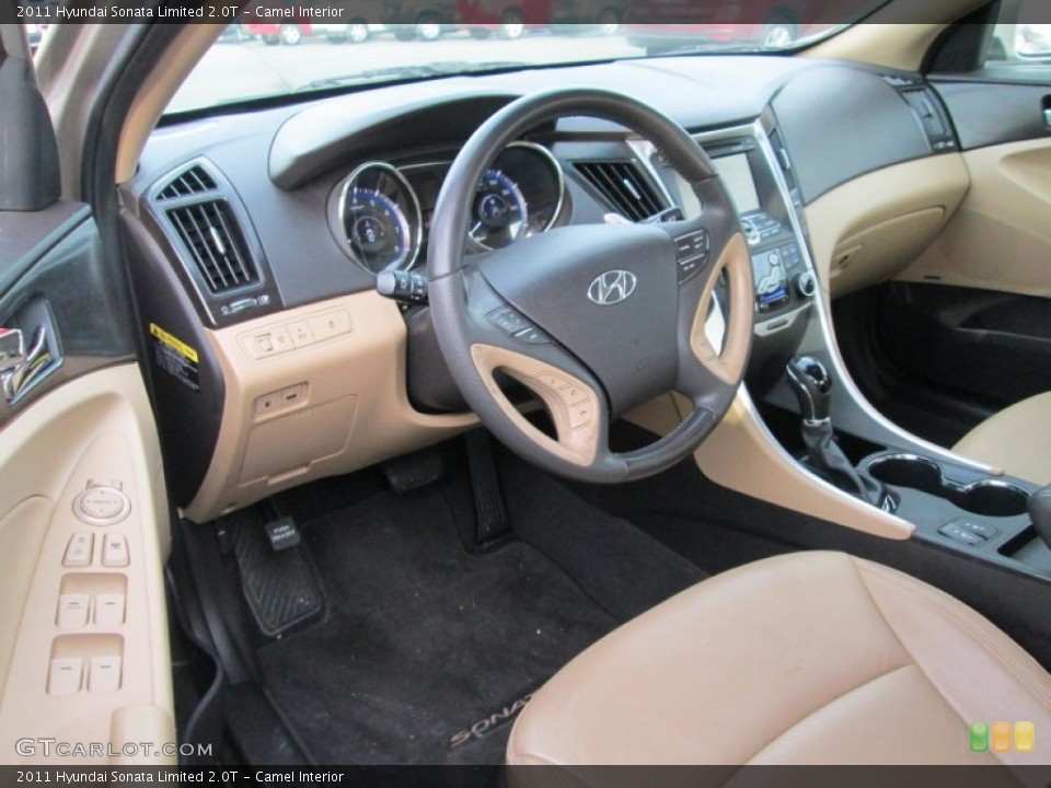 Camel Interior Photo for the 2011 Hyundai Sonata Limited 2.0T #101263123