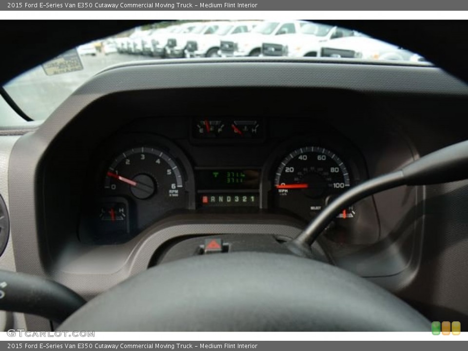 Medium Flint Interior Gauges for the 2015 Ford E-Series Van E350 Cutaway Commercial Moving Truck #101269463