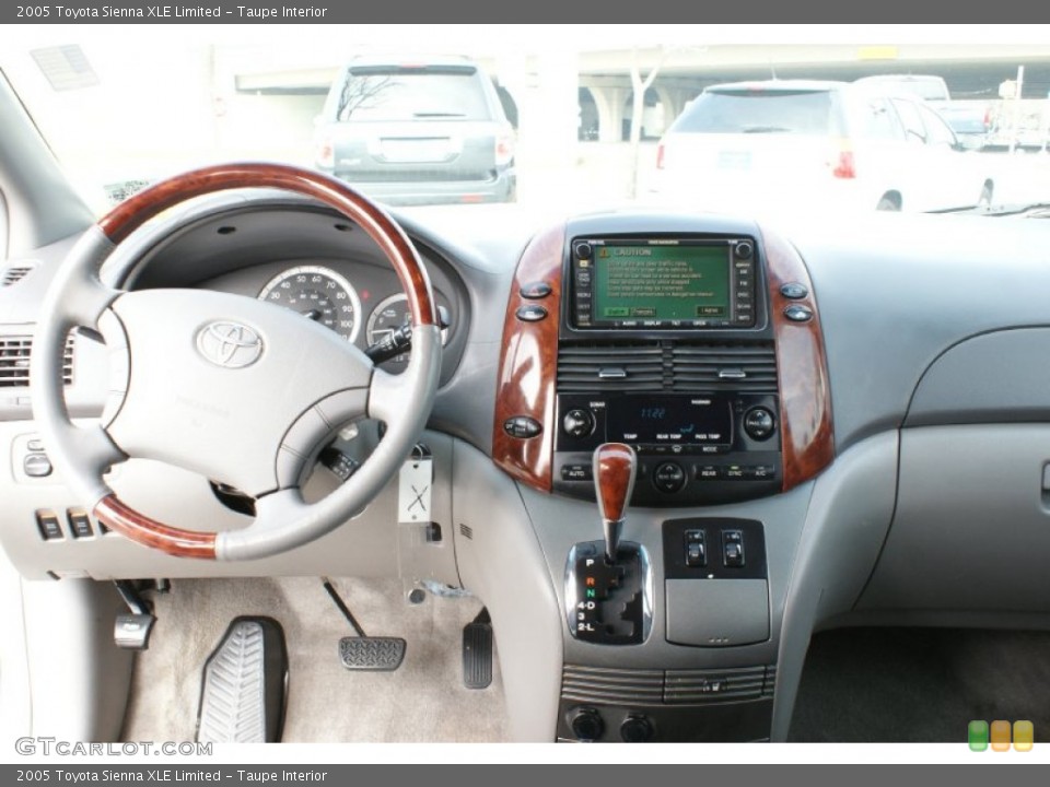 Taupe Interior Dashboard for the 2005 Toyota Sienna XLE Limited #101270632