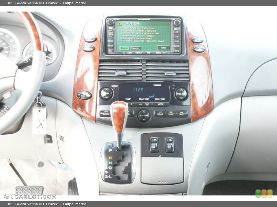 Taupe Interior Controls for the 2005 Toyota Sienna XLE Limited #101270653